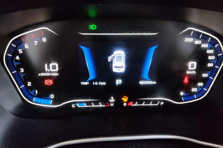 Used Geely Auto Vision X6 2018 1.4T CVT 4G Connected Luxury Version Instrument Cluster