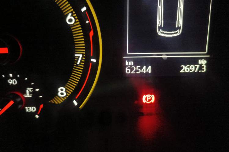 Used Volkswagen Tharu 2021 280TSI Two-Wheel Drive Comfort Edition Odometer Close Up