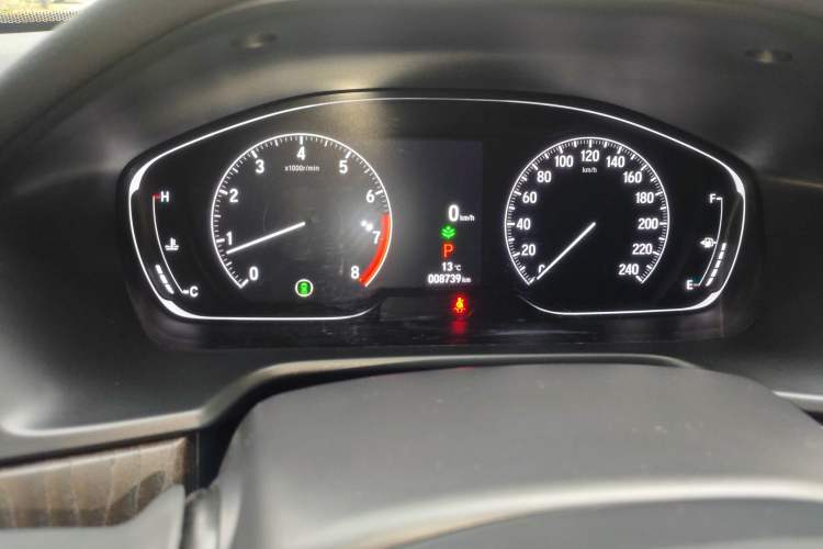 Used Honda Inspire 2022 260TURBO Jingyue Version Odometer Close Up