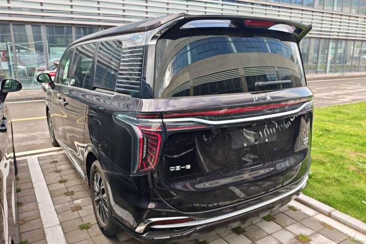 Used Hongqi HQ9 PHEV 2024 2.0T Four-Wheel Drive Business Edition Rear Left 45 Deg