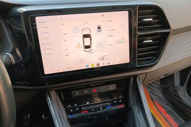 Used Jetta VS7 2020 1.4T Automatic Glory Edition Audio And AC Panel