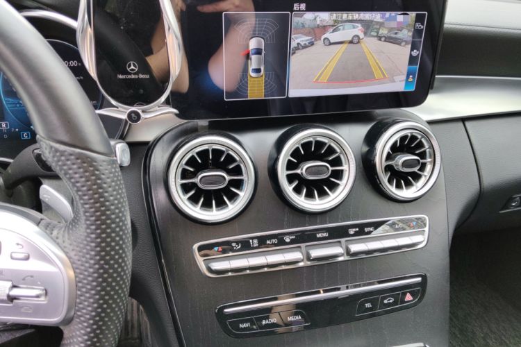 Used Mercedes-Benz C-Class 2020 Restyled C 200 L Fashion Edition Sport Version Audio And AC Panel