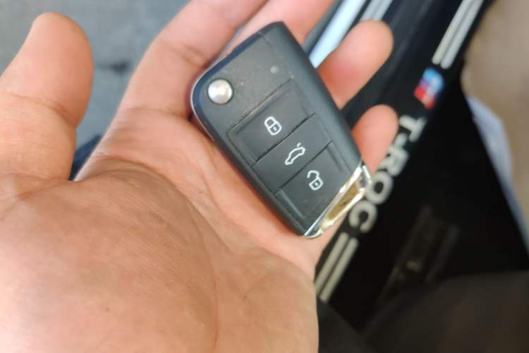 Used Volkswagen T-ROC 2021 280TSI DSG Two-Wheel Drive Comfort Connect Edition Vehicle Key