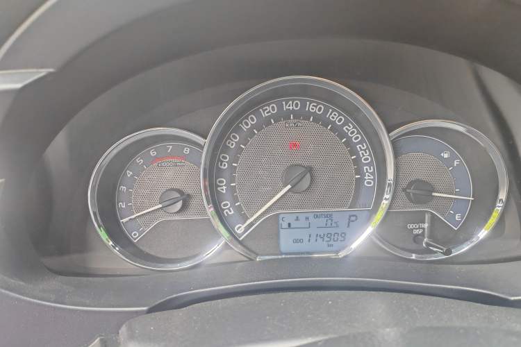 Used Toyota Levin 2017 1.2T G CVT Elite Edition Instrument Cluster