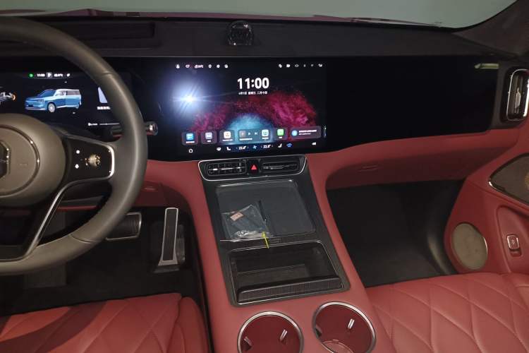 Used Hima AITO M8 2025 Extended-Range Ultra Version 53.4 kWh 5-Seater Edition Audio And AC Panel