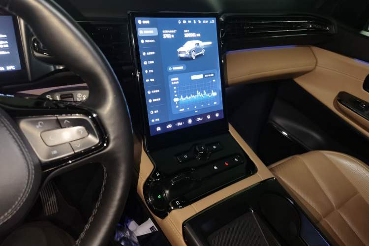 Used Nio ES8 2020 580 km Signature Edition 7-Seater Version Audio And AC Panel