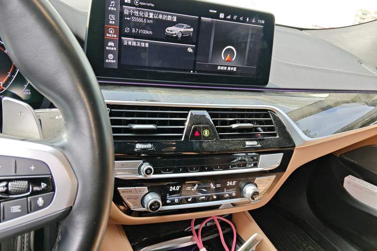 Used BMW 6 Series GT 2021 630i M Sport Package Audio And AC Panel