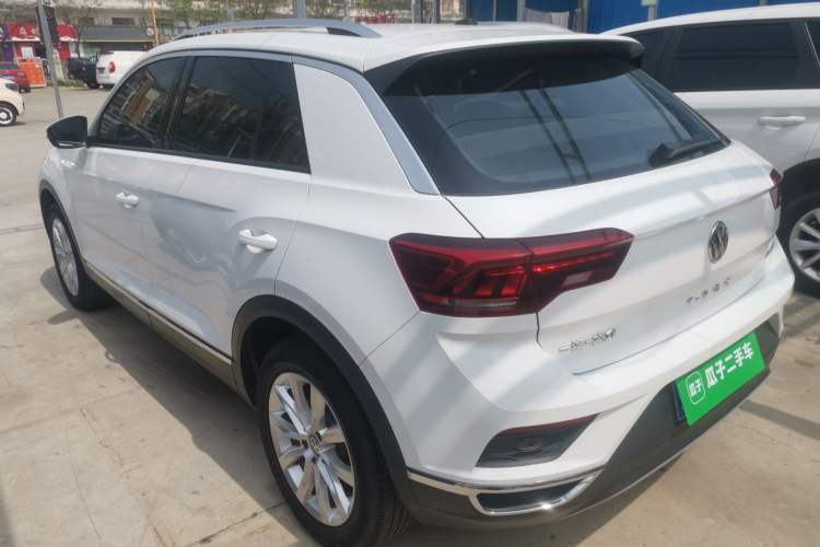 Used Volkswagen T-ROC 2020 230TSI DSG Two-Wheel Drive Advanced Version Rear Left 45 Deg