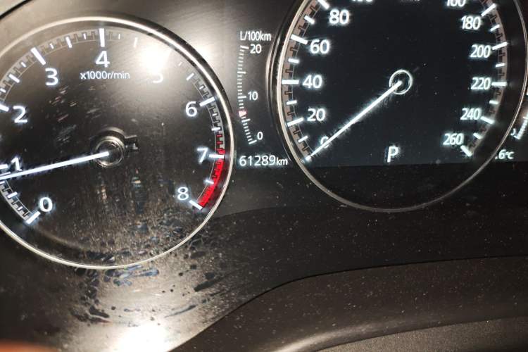 Used Mazda 3 Axela 2022 2.0L Automatic Zhiqing Edition Odometer Close Up