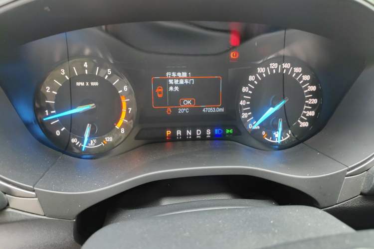 Used Ford Mondeo 2017 Facelifted EcoBoost 180 Fashion Edition Odometer Close Up