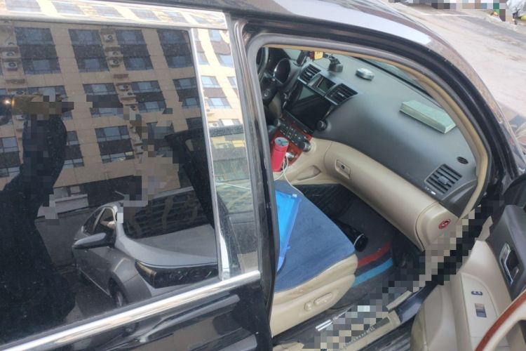 Used Toyota Highlander 2009 3.5L 4x4 7-Seater Luxury Edition Audio And AC Panel