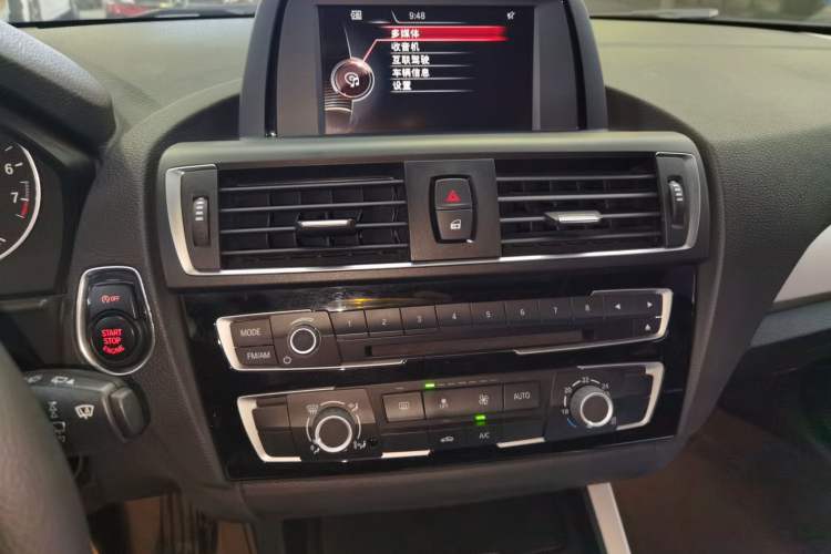 Used BMW 1 Series 2015 118i Leading Model Audio And AC Panel