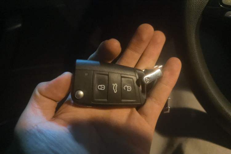 Used Volkswagen T-Cross 2020 1.5L Automatic Fashion Edition Vehicle Key