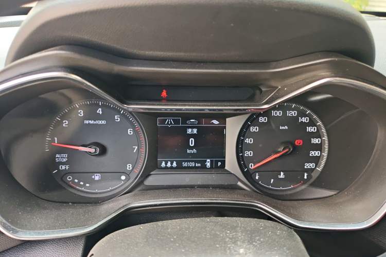 Used Chevrolet Trailblazer 2019 435T Redline CVT Two-Wheel Drive Chirui Version China VI Standard Instrument Cluster