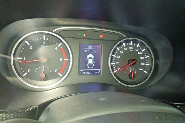 Used Great Wall Wingle 5 2021 2.0T Diesel Two-Wheel Drive Elite Version Big Double Cab China VI Standard GW4D20M Instrument Cluster