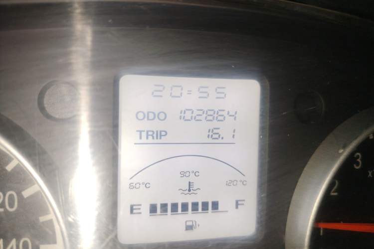 Used Jinbei Hiace X30  Odometer Close Up