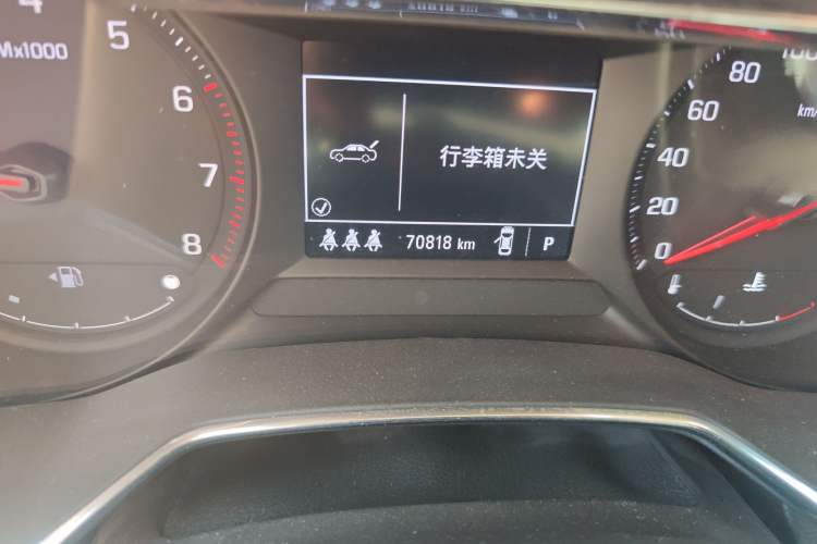 Used Chevrolet Trailblazer 2019 435T Redline CVT Two-Wheel Drive Chirui Version China VI Standard Odometer Close Up