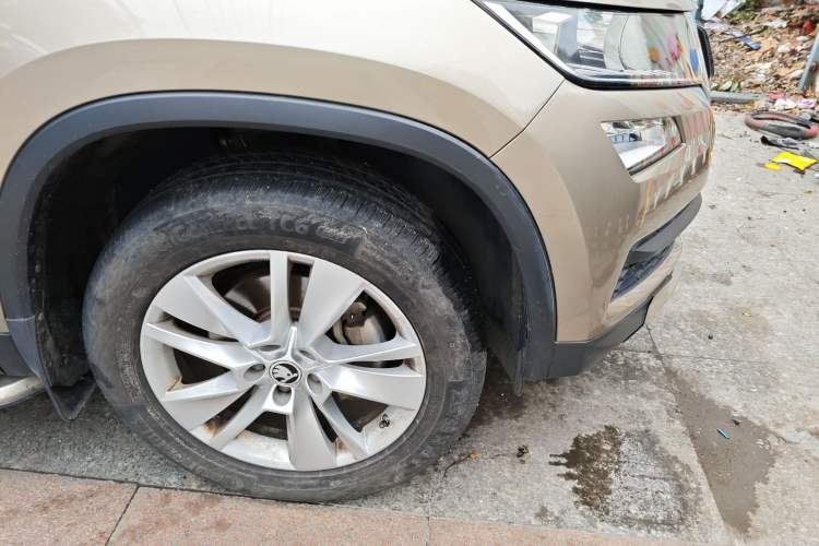 Used Skoda Kodiaq 2017 TSI330 5-Seat Two-Wheel Drive Luxury Edition Right Front Wheel Hub