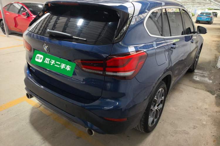 Used BMW X1 2021 sDrive25Li Leading Model Rear Right 45 Deg