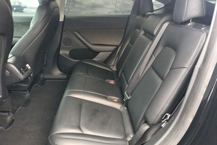 Used Tesla Model Y 2021 Standard Range Rear-Wheel Drive Version Left Rear Seat