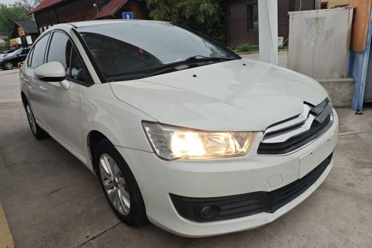 Used Citroen C-Quatre 2016 Classic Sedan 1.6L Automatic Prestige Model Front Right 45 Deg