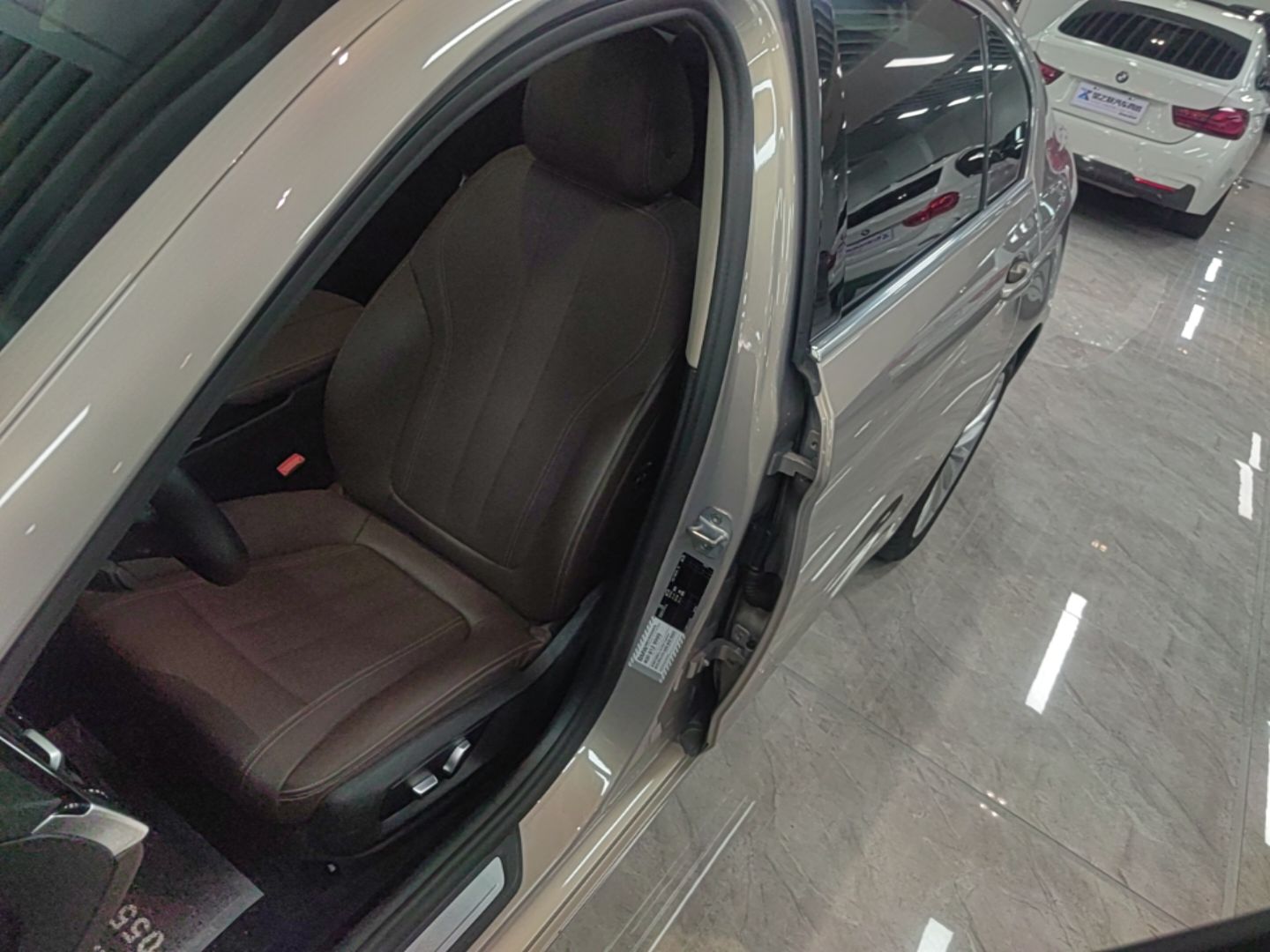 A primeira fila do carro