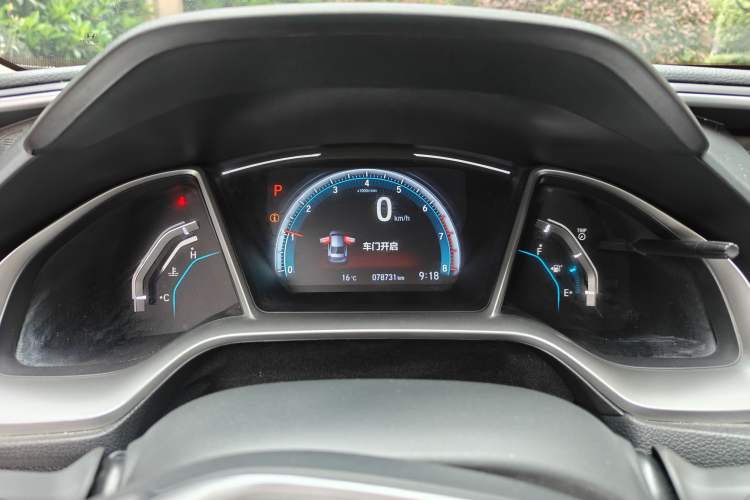 Used Honda Civic 2019 220TURBO CVT Dynamic Edition China VI Odometer Close Up