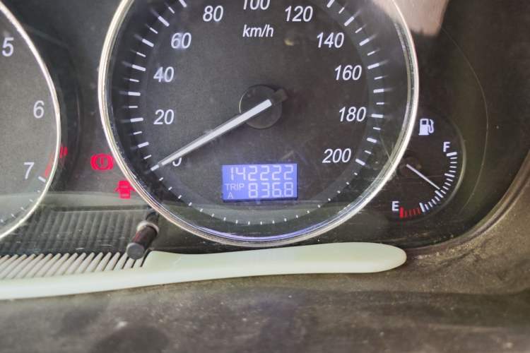 Used BAIC Weiwang M30 2015 1.5L Basic Version DAM15 Odometer Close Up