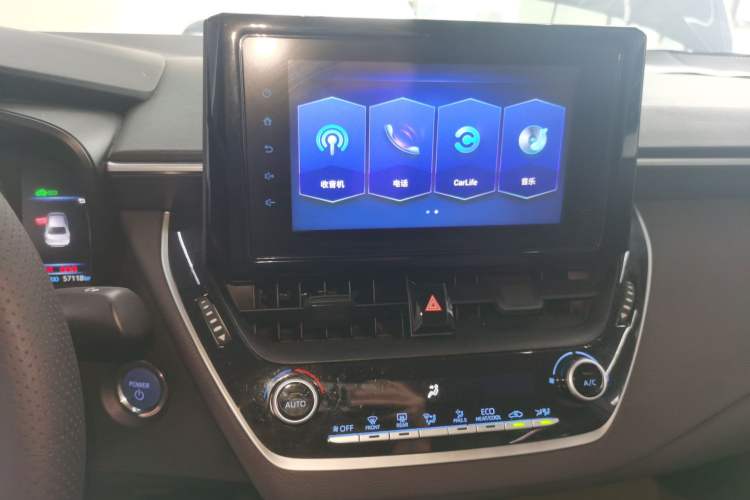 Used Toyota Levin 2021 Dual-Motor 1.8H E-CVT Leading Edition Audio And AC Panel