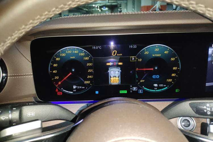 Used Mercedes-Benz E-Class New Energy 2021 E 350 e L Plug-in Hybrid Sedan Instrument Cluster