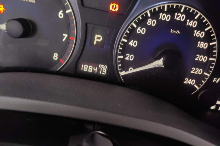 Used Lexus RX Classic 2011 270 Elegant Edition Odometer Close Up