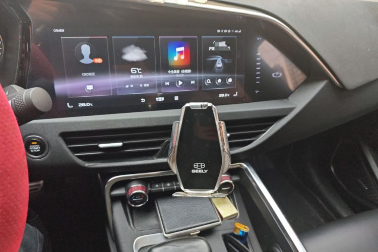 Used Geely Auto Monjaro 2019 350T Yuxingzhe Audio And AC Panel