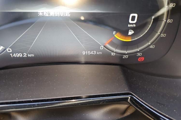 Used GAC Trumpchi GS8 2020 390T Two-Wheel Drive Luxury Smart Connectivity Version (7 Seats) Odometer Close Up