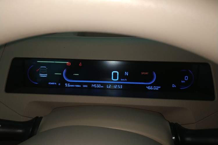 Used Geely Galaxy Panda 2024 Panda Mini 200km Longteng PRO Edition Instrument Cluster