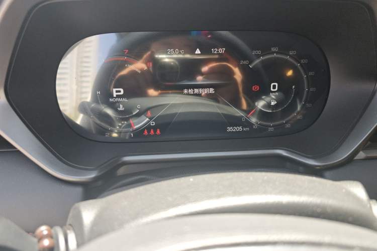 Used GAC Trumpchi GS4 2020 270T Automatic Smart Connectivity Edition Odometer Close Up