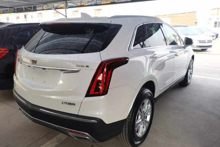 Used Cadillac XT5 2021 2.0T Two-Wheel Drive Luxury Version Rear Right 45 Deg