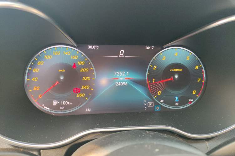 Used Mercedes-Benz C-Class 2021 C 200 L Fashion Edition Sport Version Instrument Cluster