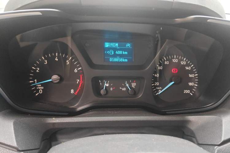 Used Ford Tourneo Custom 2020 2.0T Automatic Elite Edition China VI Standard Odometer Close Up