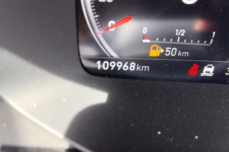 Used Lynk & Co 03 2019 2.0TD Automatic Trend Edition Odometer Close Up