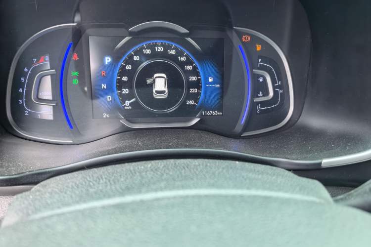 Used Hyundai Tucson 2019 280TGDi Dual-Clutch Two-Wheel Drive Smart Connect Version China VI Odometer Close Up