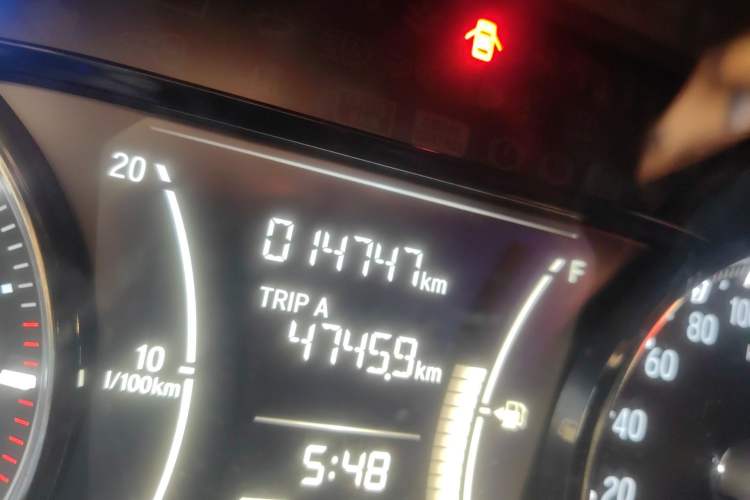 Used Honda Crider 2019 180 Turbo CVT Comfort Version China VI Odometer Close Up