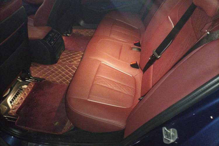 Used BMW 5 Series 2022 Second Facelift 530Li Leading Edition M Sport Package Left Rear Seat