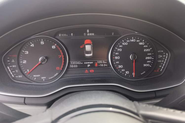 Used Audi A4L 2018 30th Anniversary Edition 40 TFSI Trendy Model Instrument Cluster