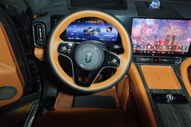 Used Hima AITO M9 2024 Range-Extended Ultra Version 42 kWh 6-Seater Model Steering Wheel