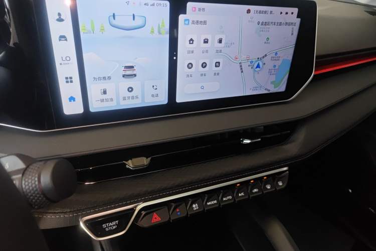 Used Geely Auto Binray 2024 Binrui COOL 1.5T DCT Longteng Edition Audio And AC Panel