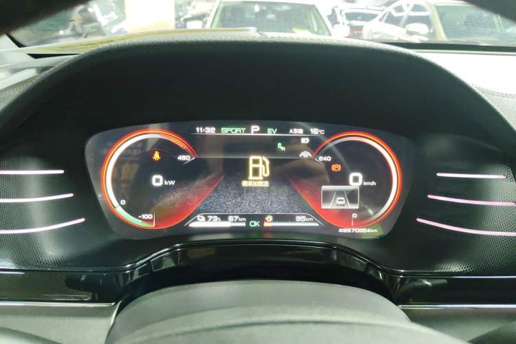 Used BYD Tang New Energy 2021 DM 2.0T Four-Wheel Drive High-Performance Flagship Model Instrument Cluster