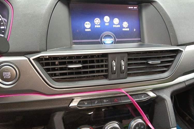 Used Haval H6 2018 Blue Label Sport Edition 1.5T Automatic Two-Wheel Drive Elite Model Audio And AC Panel