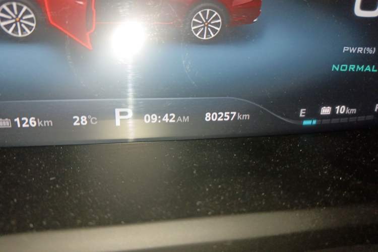 Used Roewe i6 New Energy 2017 45T Hybrid Connective Smart Luxury Edition Odometer Close Up