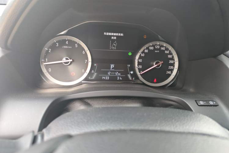 Used Honda UR-V 2017 370TURBO Four-Wheel Drive Prestige Edition China V Odometer Close Up