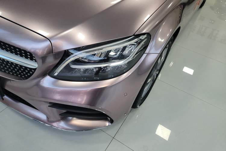 Used Mercedes-Benz C-Class 2021 C 200 L Fashion Edition Sport Version Left Front Headlight